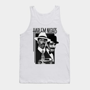 Harlem Nights Engraved Black Tank Top